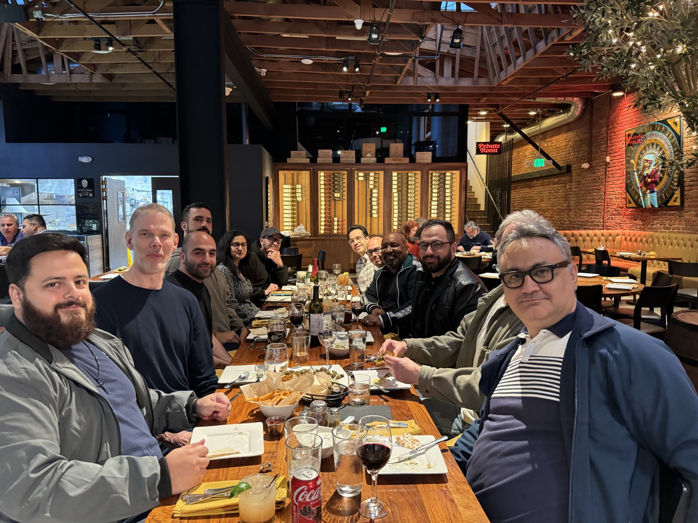 COVU team dinner